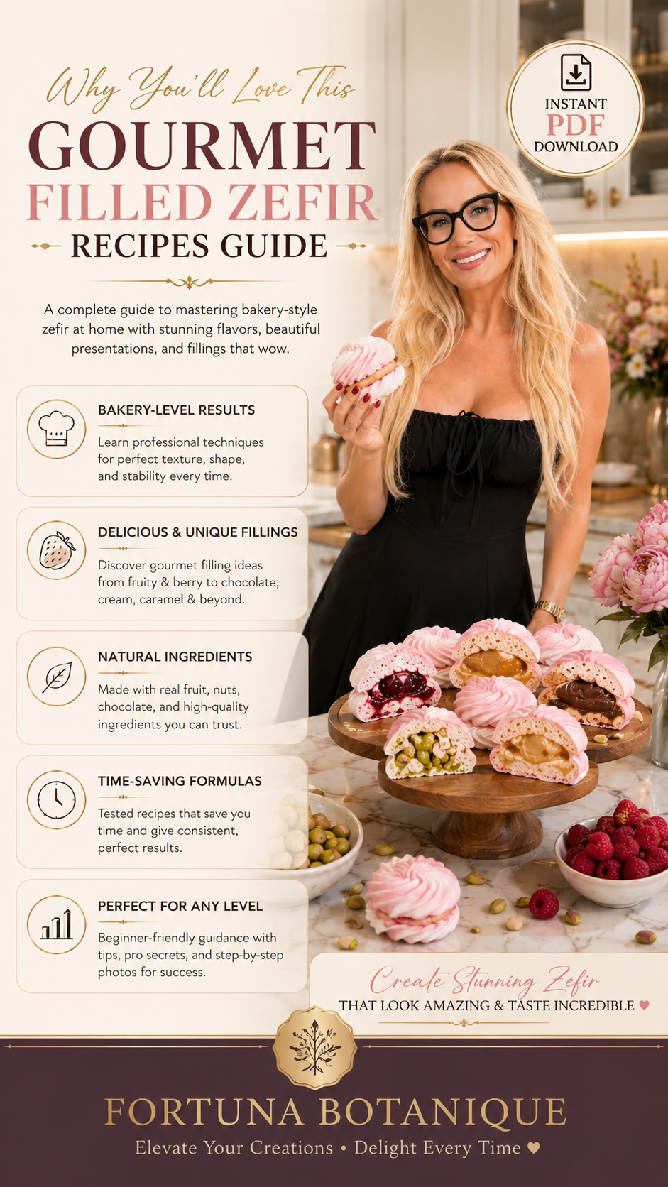Gourmet Filled Zefir Recipes Guide | Step-by-Step Filled Zefir PDF