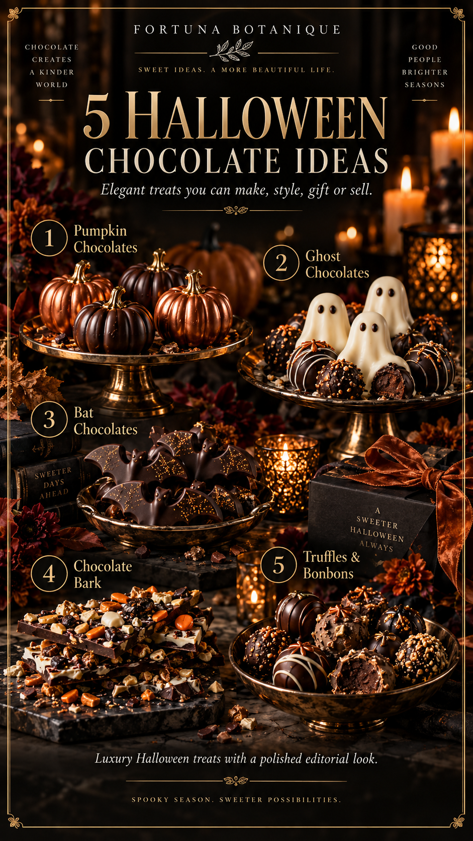 Halloween Chocolate Guide | 5 Spooky Chocolate Projects & Selling Ideas