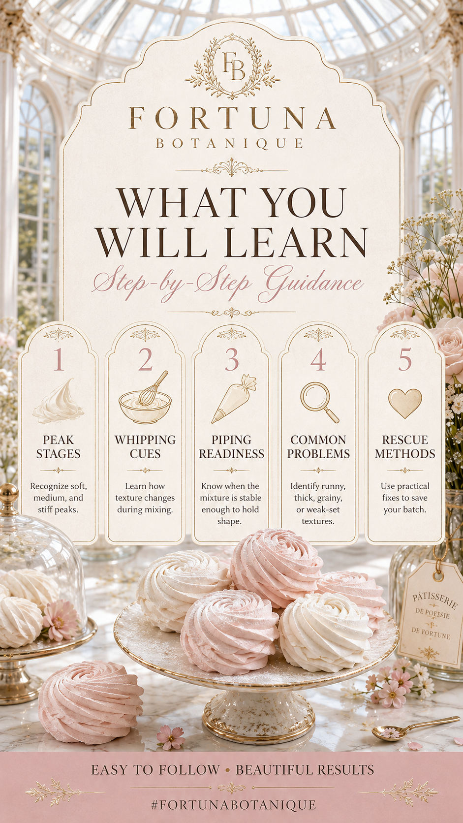 Perfect Zefir Consistency Guide | Zefir Texture, Piping & Troubleshooting Digital Guide