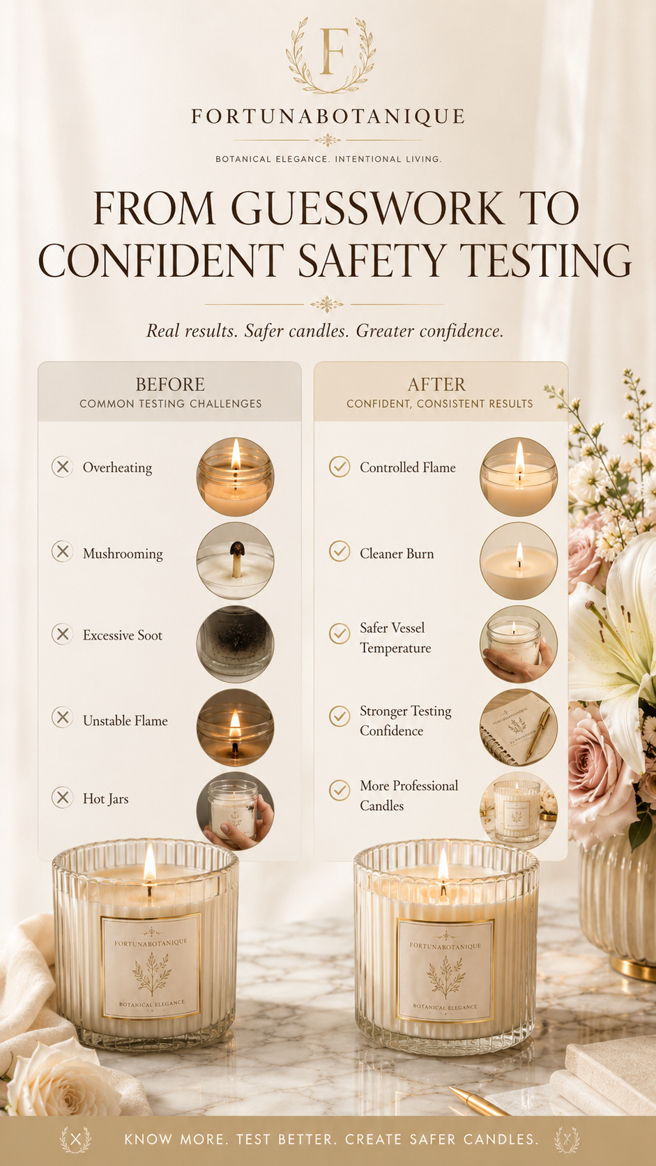 Candle Safety Testing Guide | Candle Making PDF Download