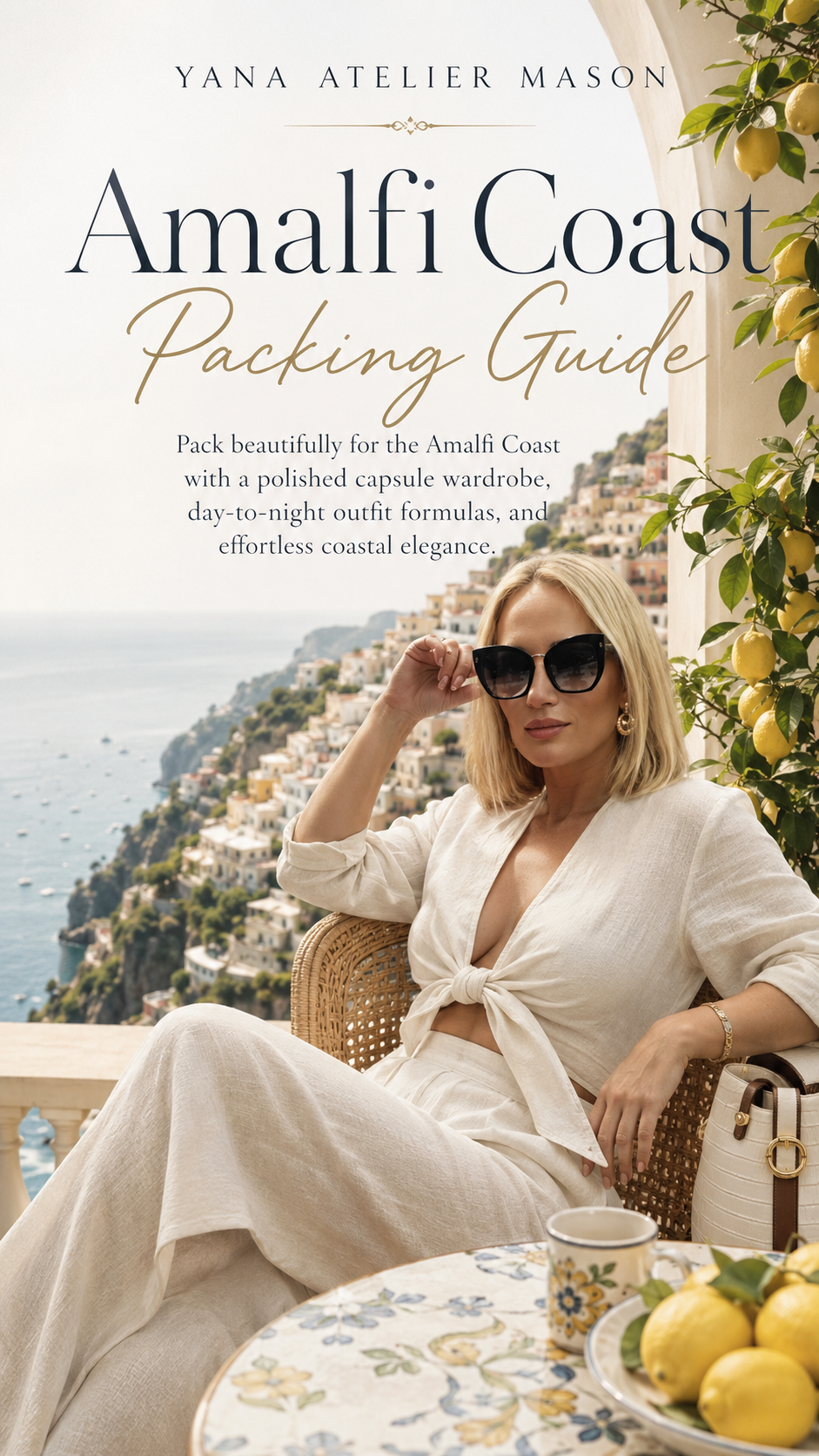 Amalfi Coast Packing Guide | Italian Summer Capsule Wardrobe & Vacation Style Guide