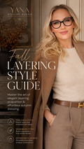 Fall Layering Style Guide | Elegant Autumn Outfit Styling & Wardrobe Layering Digital Guide