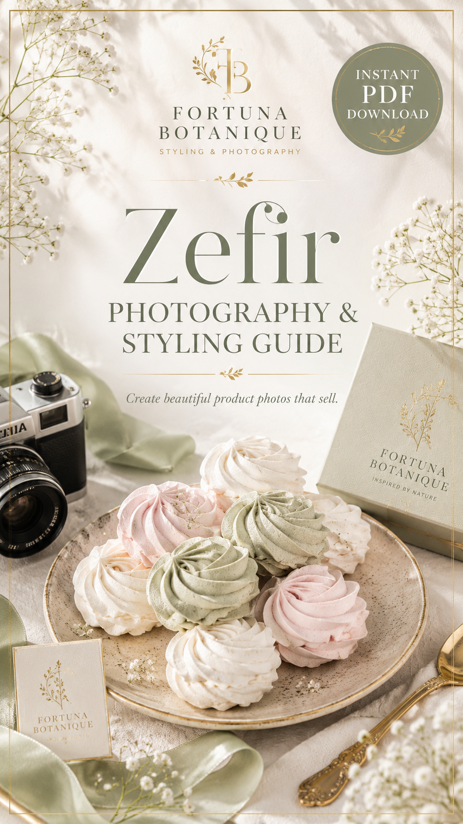 Zefir Photography & Styling Guide | Product Photography, Lighting, Props & Composition for Zefir Flowers