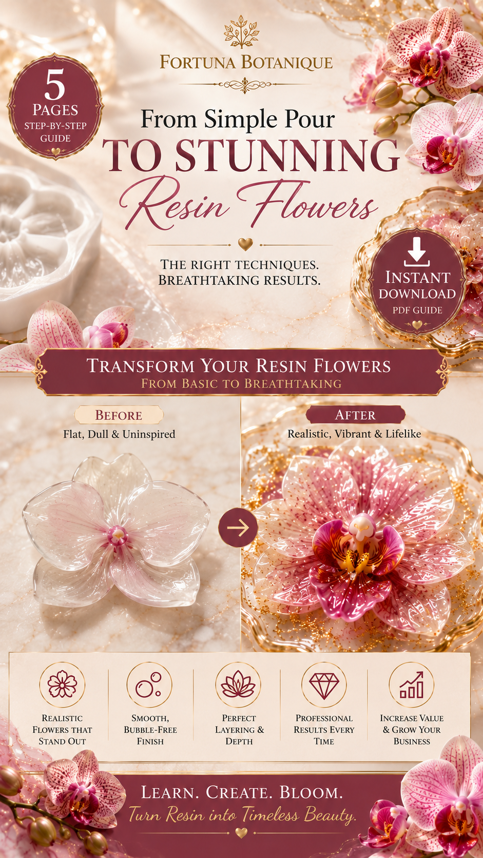 Perfect Resin Flowers Guide | Floral Resin Tutorial