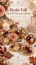 Resin Fall Floral Preservation Tutorial | Botanical Epoxy Resin Guide