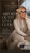 Airport Outfit Style Guide | Chic Travel Outfits, Elegant Airport Fashion, Comfortable Travel Style, Luxury Women’s Digital PDF Guide