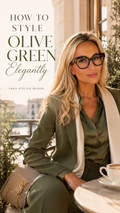 How to Style Olive Green Elegantly | Women’s Luxury Style Guide PDF