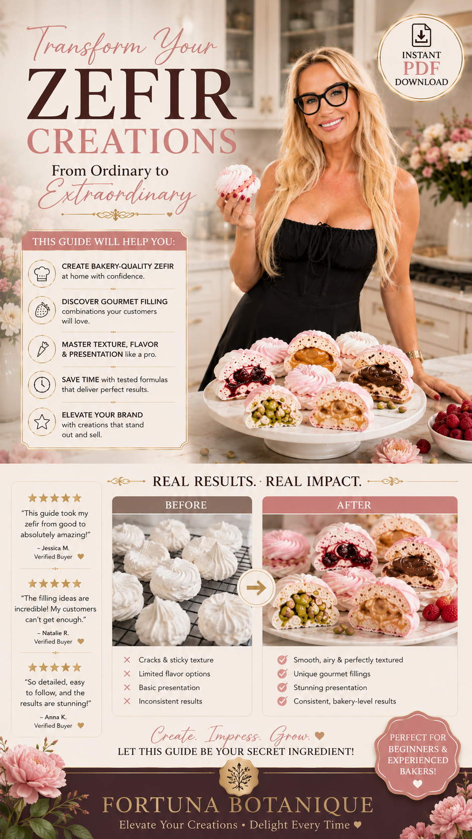 Gourmet Filled Zefir Recipes Guide | Step-by-Step Filled Zefir PDF