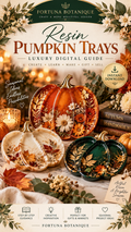 Resin Pumpkin Trays Tutorial Guide | Fall Epoxy Resin Project