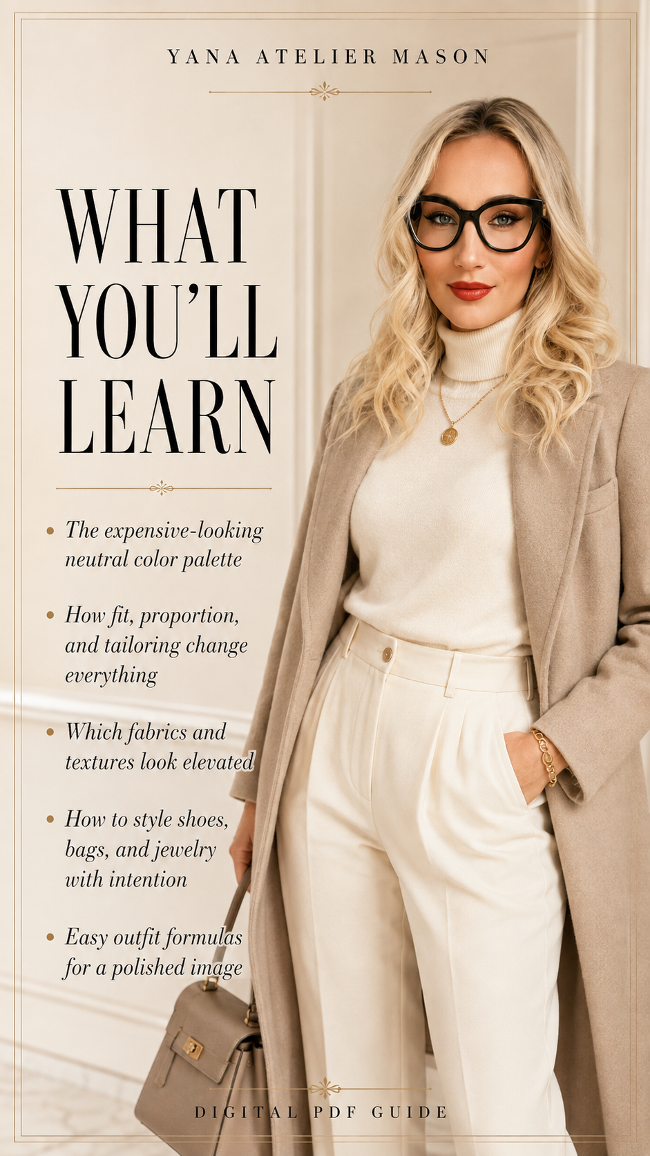 How to Look Expensive Style Guide for Women | Elegant Outfits, Quiet Luxury, Polished Wardrobe & Timeless Fashion Styling