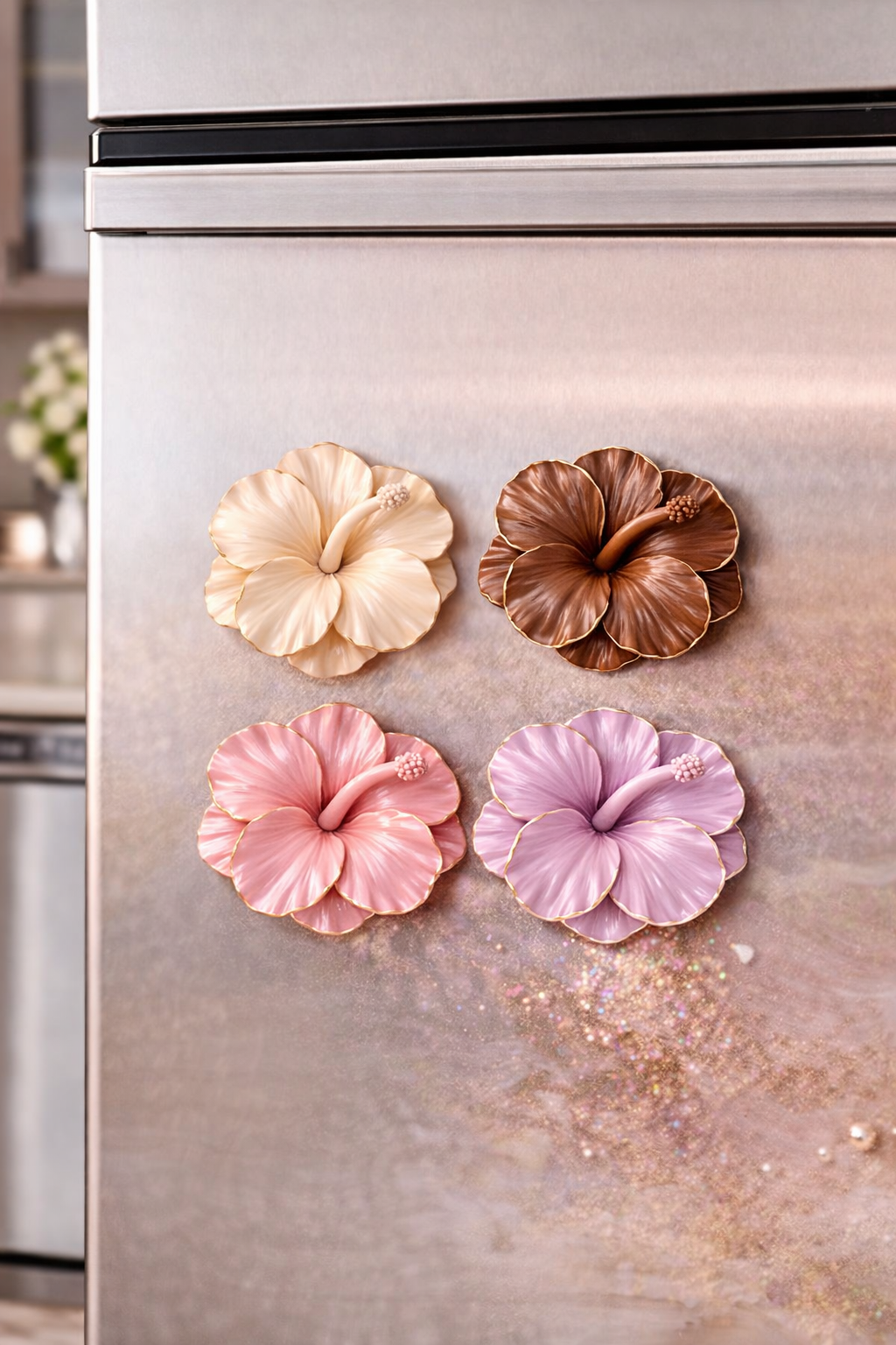 Hibiscus Silicone Flower Mold for Soap, Candles, Resin, Chocolate & Zefir