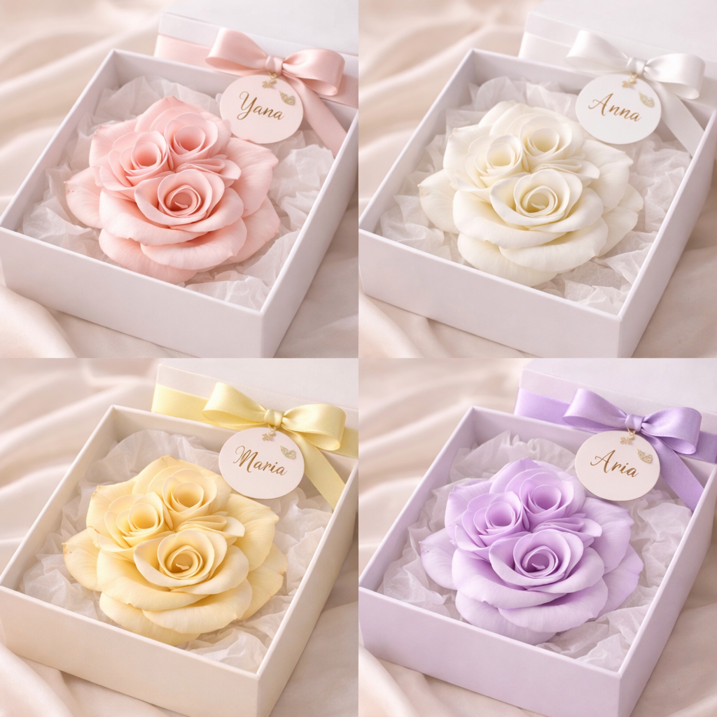 Rose Silicone Flower Mold for Soap, Candles, Resin, Chocolate & Zefir