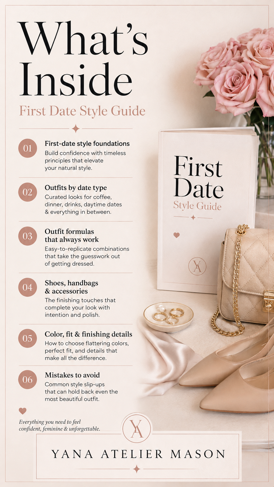 First Date Style Guide | Women’s Date Night Outfit & Elegant Dressing Guide
