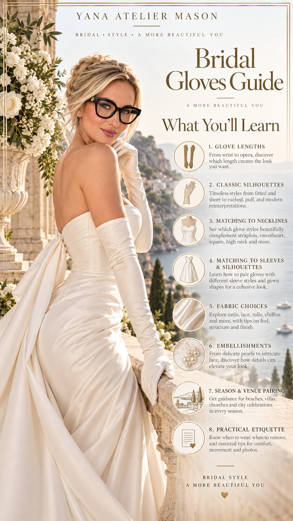 Bridal Gloves Guide | How to Style Wedding Gloves Elegantly