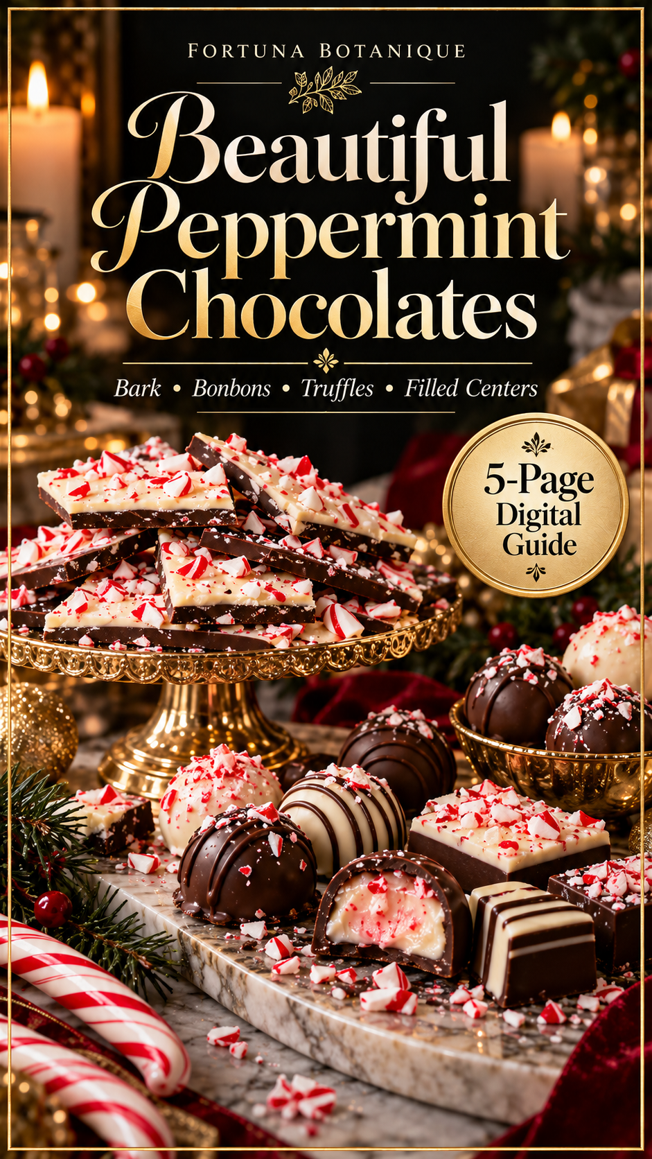 Peppermint Chocolate Guide | Holiday Chocolate, Fillings, Decorating, Packaging & Selling