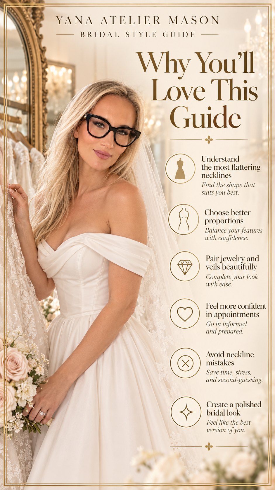 Wedding Dress Neckline Guide | Bridal Necklines, Fit & Styling Guide