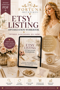 Etsy Listing Optimization Workbook | Instant PDF Download