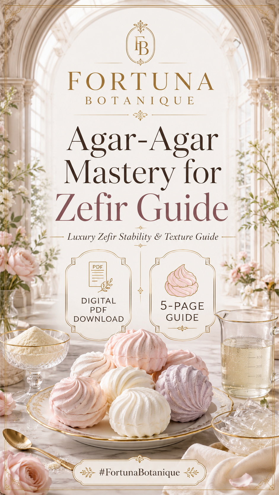 Agar-Agar Mastery for Zefir Guide | Zefir Stability, Texture & Consistency Digital Guide