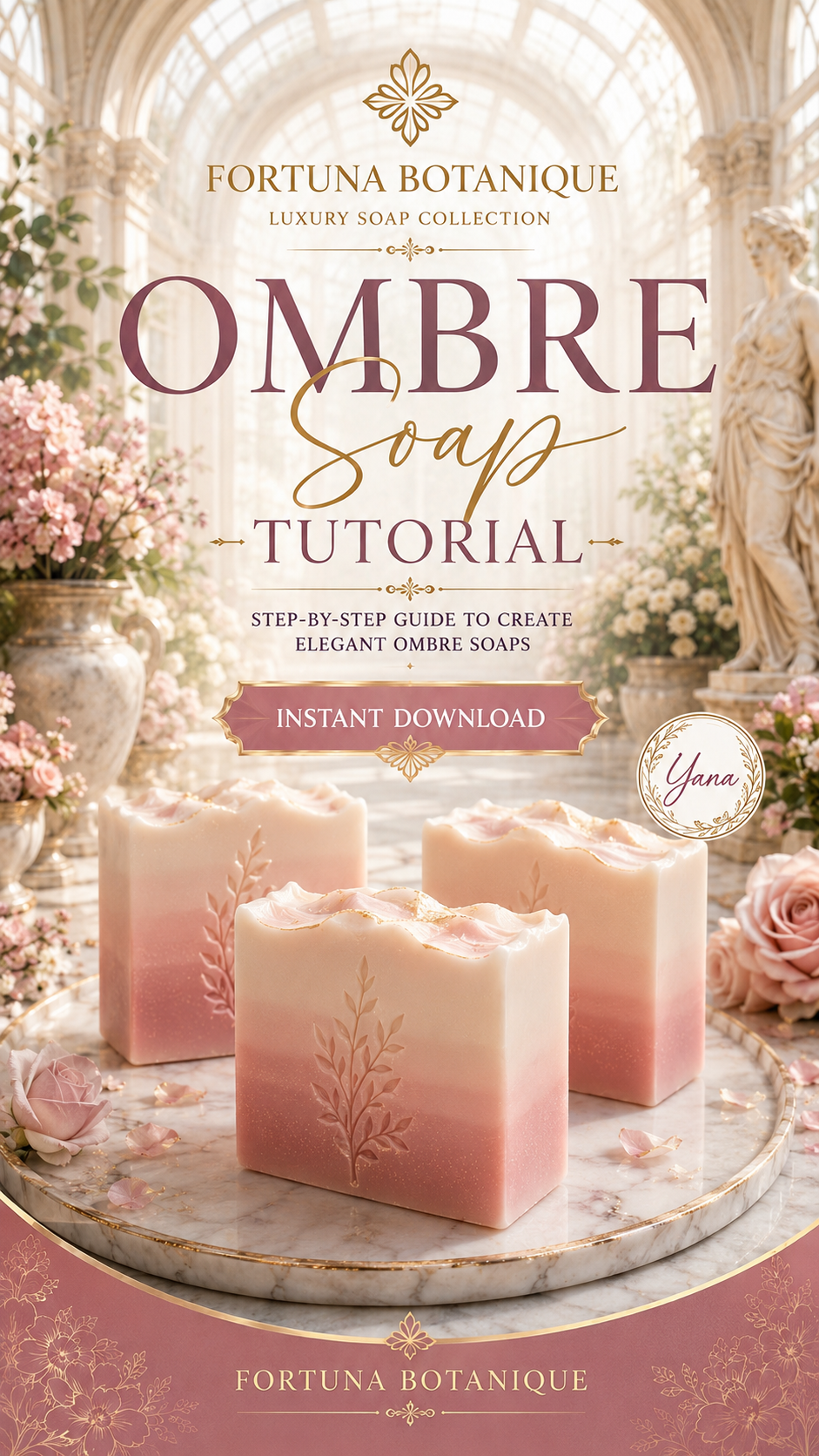 Ombre Soap Tutorial PDF Guide | Luxury Layered Soapmaking Technique | Instant Digital Download