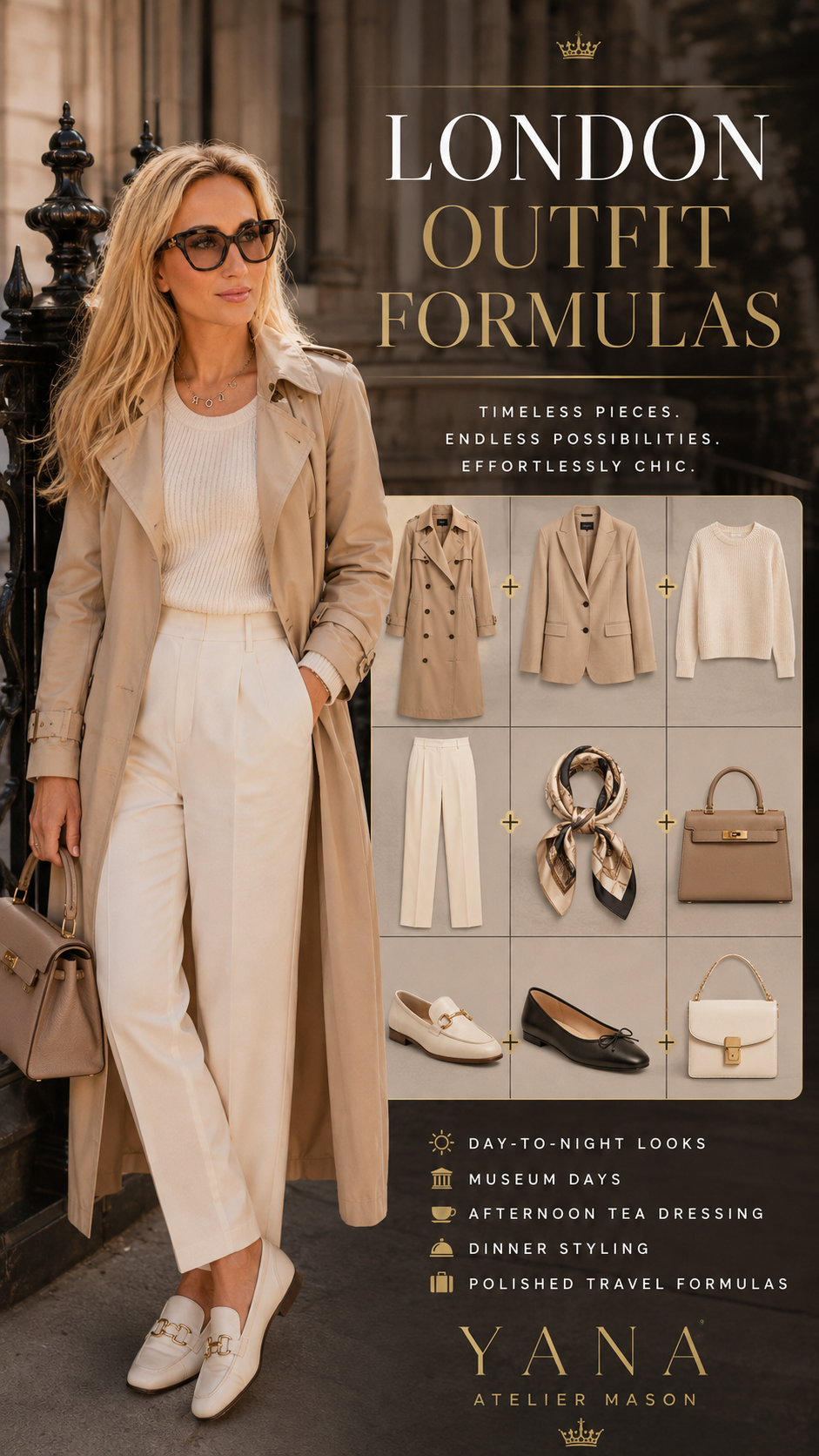 London Packing Guide | Chic UK Capsule Wardrobe & European Travel Style Guide