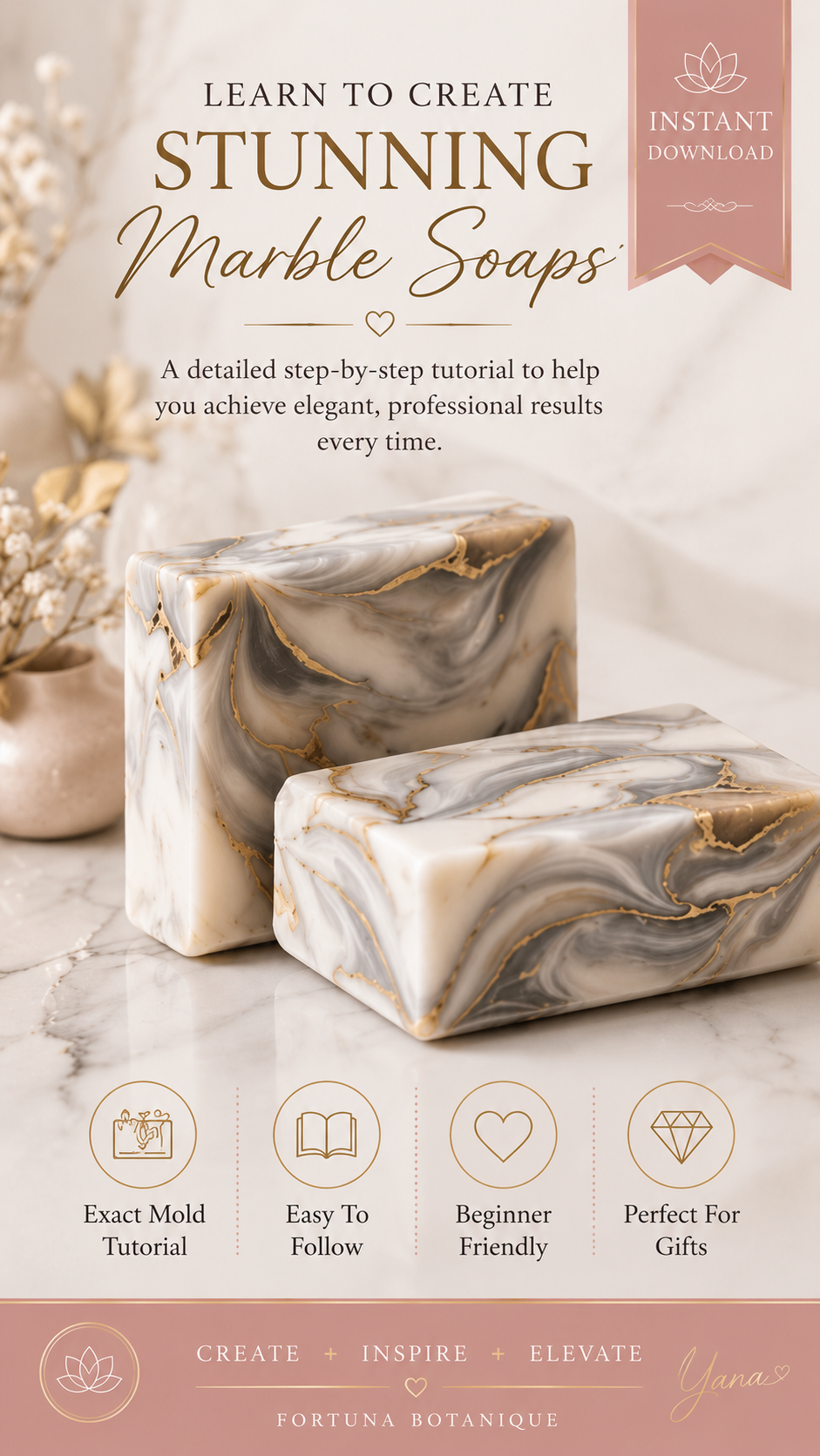 Marble Soap Tutorial | Luxury Marbled Soap Making Guide