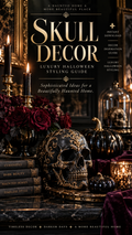 Concrete Skull Decor Guide | Luxury Halloween Styling & DIY Decor Ideas