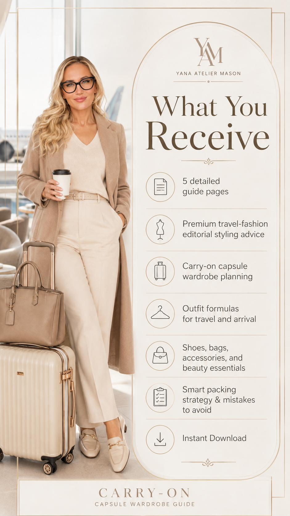Carry-On Capsule Wardrobe Guide | Travel Outfit & Packing Style Guide