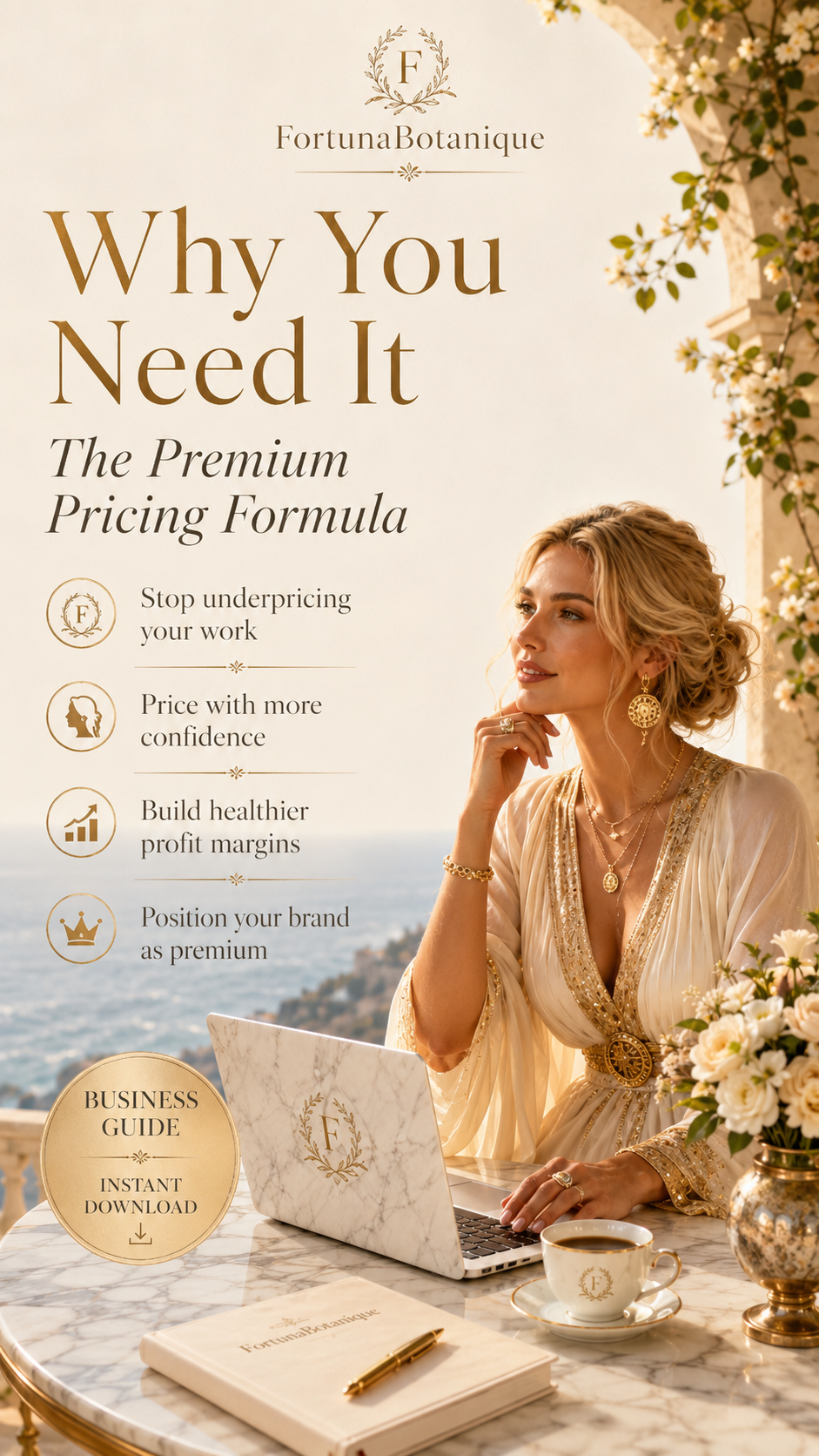 The Premium Pricing Formula Guide for Handmade Sellers | Price with Confidence & Increase Profit Margins