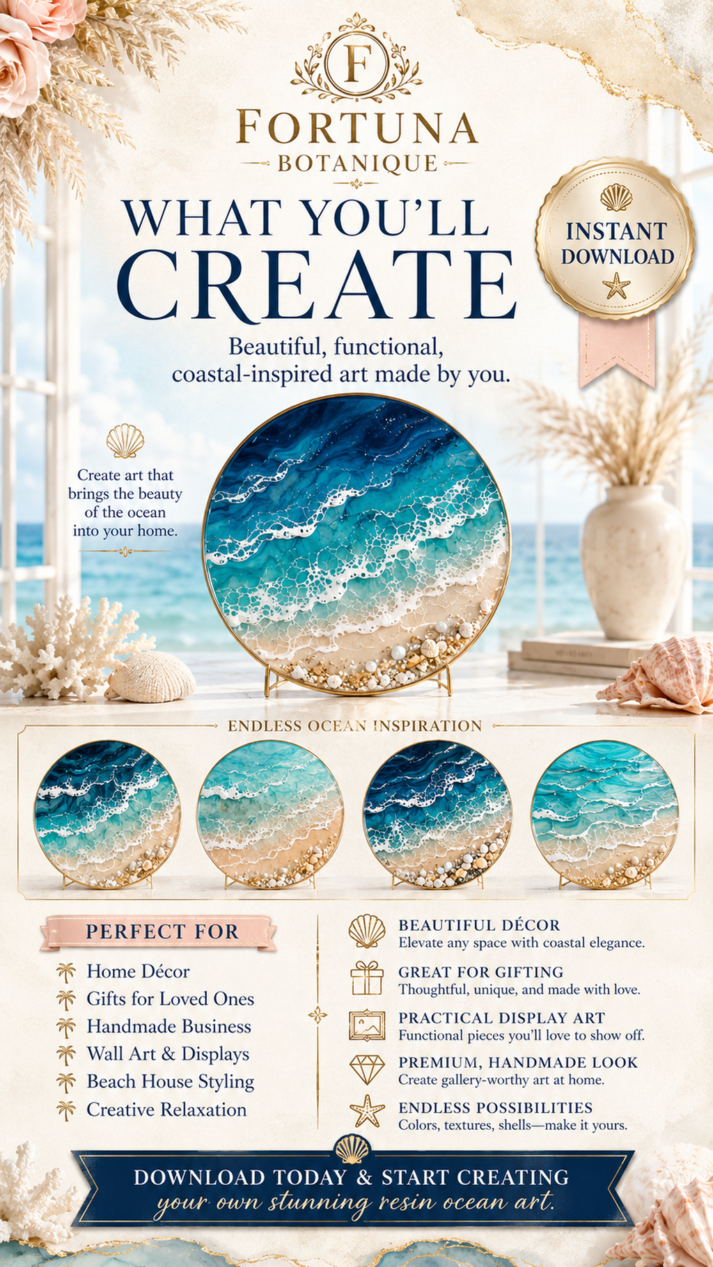 Resin Ocean Art Tutorial Guide for Beginners