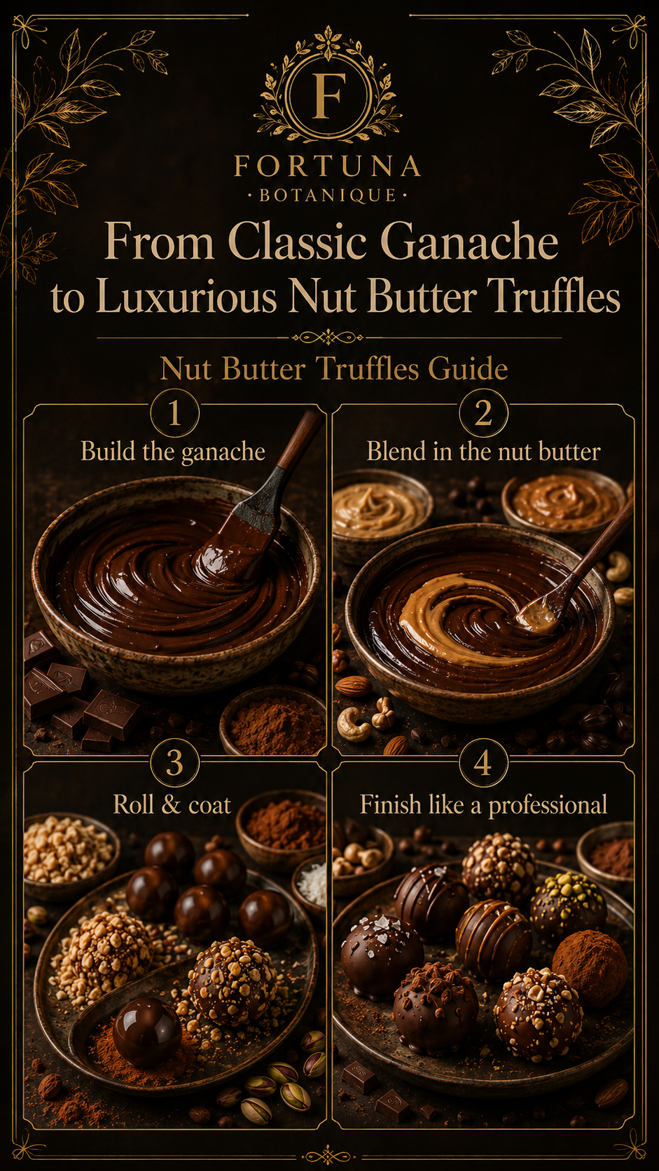Nut Butter Truffles Guide | Chocolate Truffle Filling, Flavor Pairing & Finishing PDF