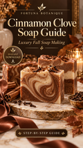 Cinnamon Clove Soap Guide | Luxury Fall Soap Making Tutorial PDF