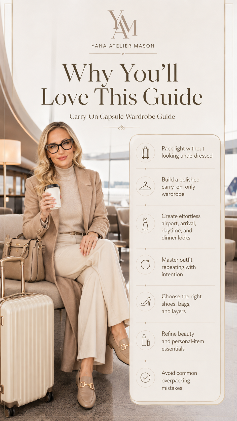 Carry-On Capsule Wardrobe Guide | Travel Outfit & Packing Style Guide