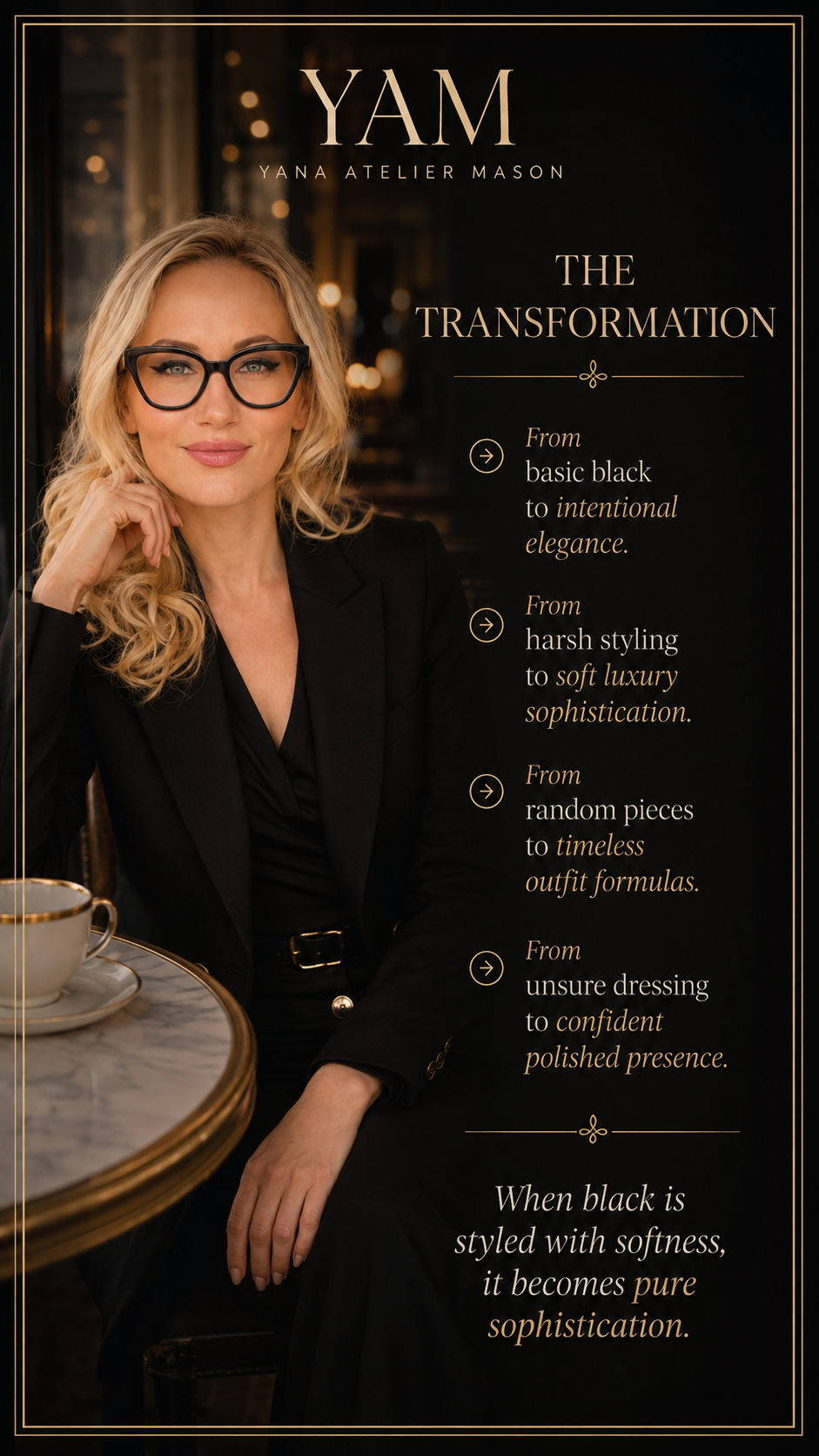 How to Style Black for a Soft Luxury Look | Elegant Women’s Style Guide | Digital Fashion E-Book