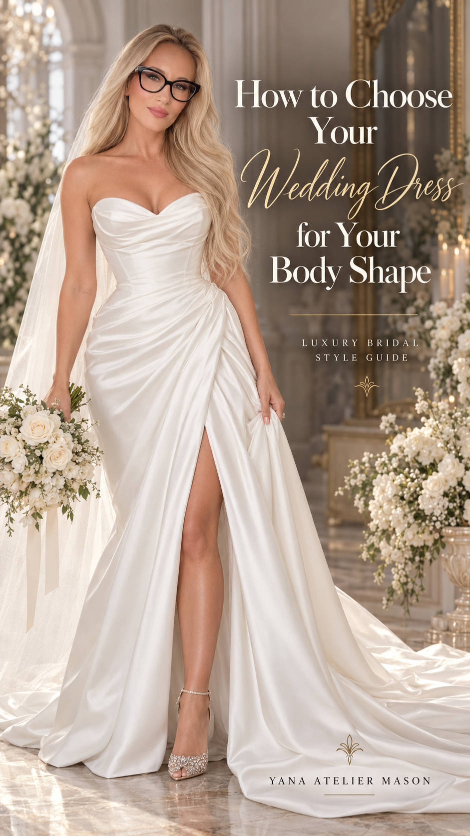 How to Choose Your Wedding Dress for Your Body Shape | Luxury Bridal Style Guide
