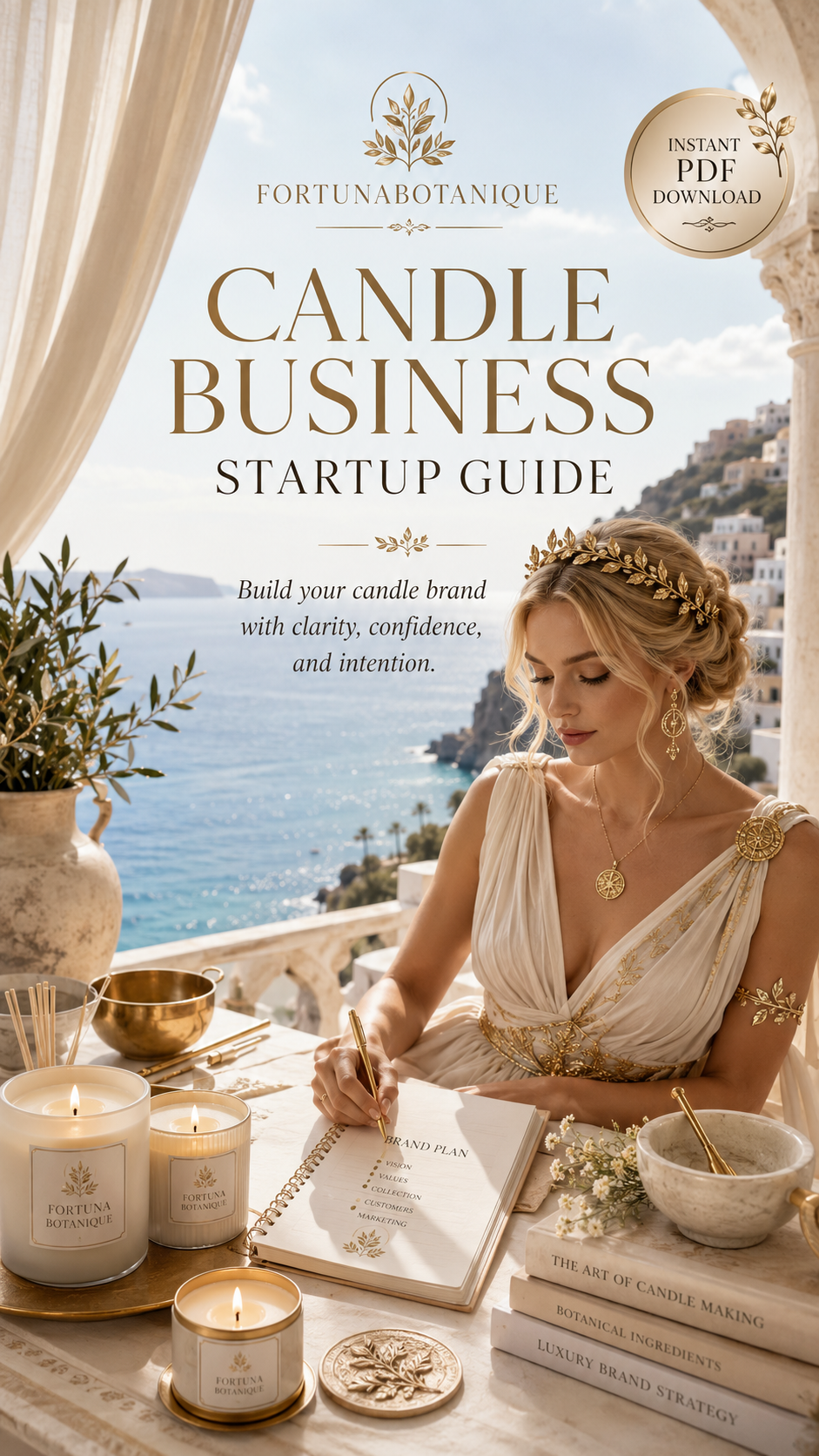 Candle Business Startup Guide | 5-Page Digital PDF for Candle Makers