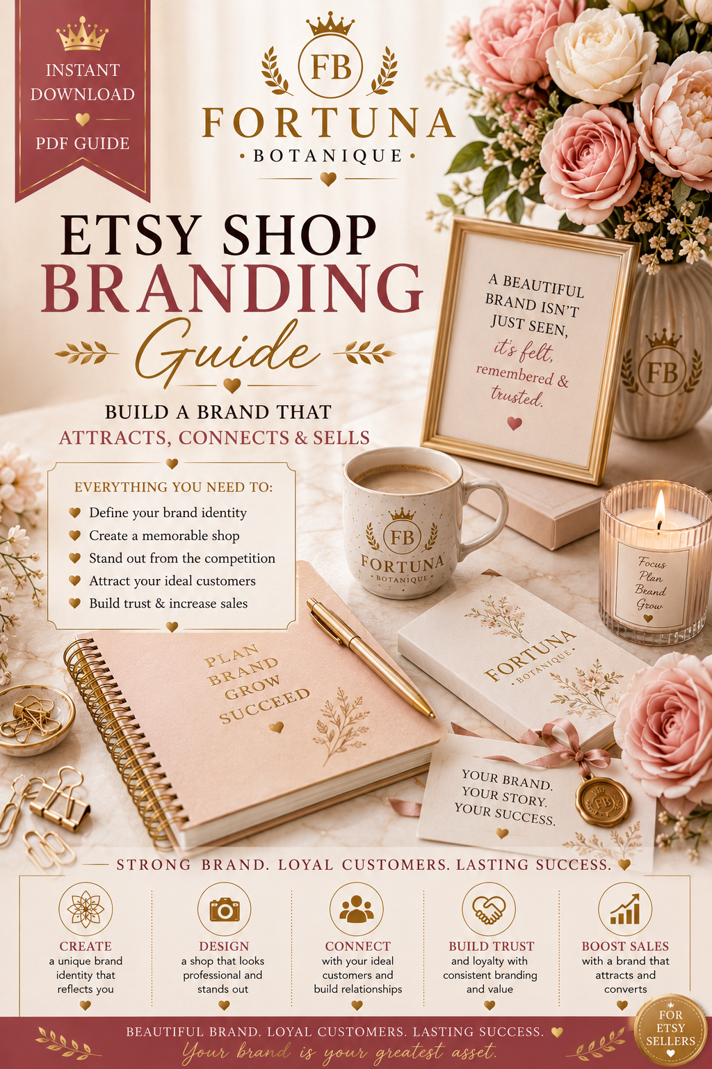 Etsy Shop Branding Guide | Instant PDF Download