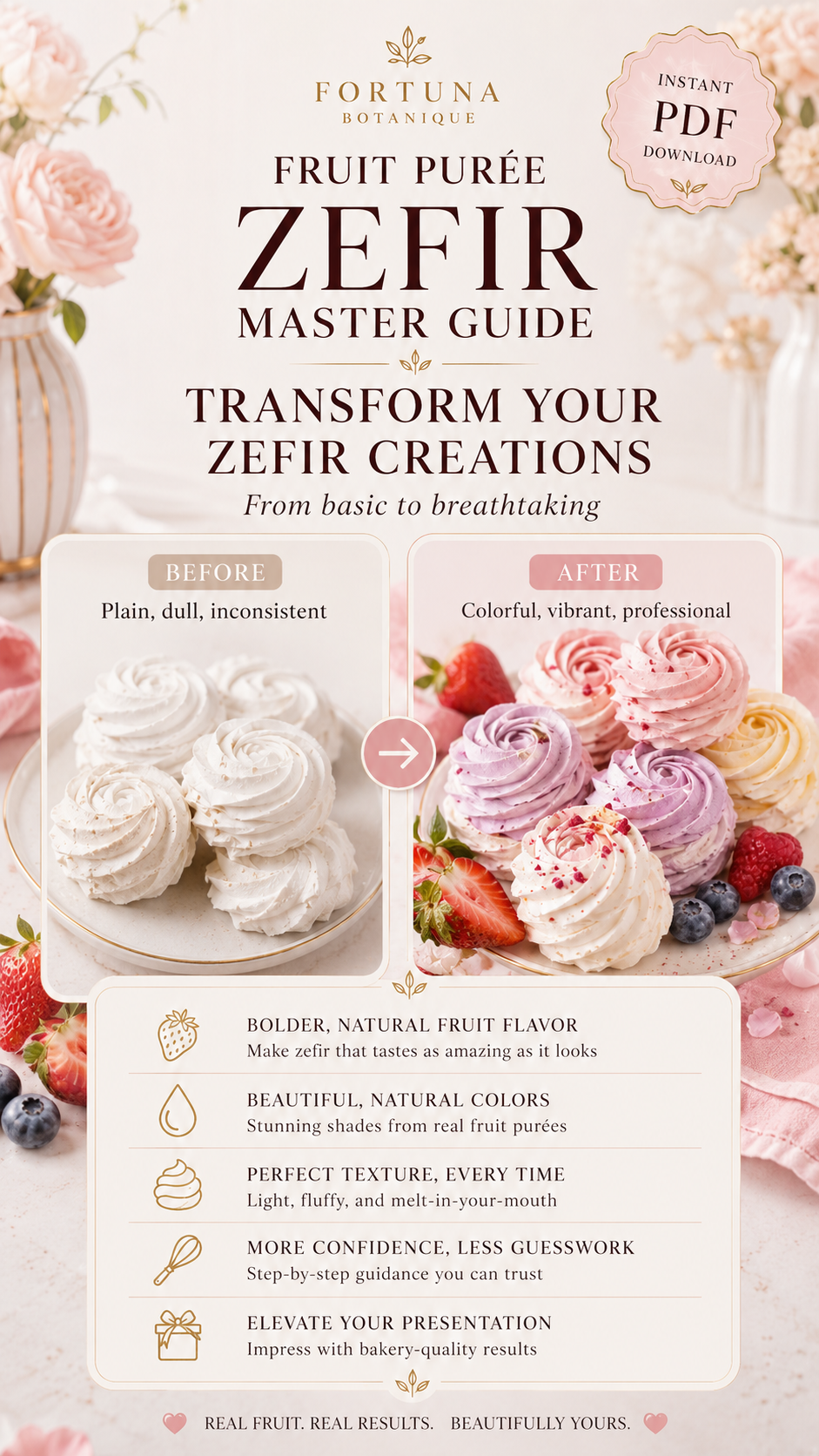 Fruit Purée Zefir Master Guide | Fruit-Based Zefir Recipes & Texture Techniques