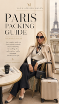 Paris Packing Guide | Chic Paris Travel Capsule Wardrobe & Carry-On Style Digital Guide