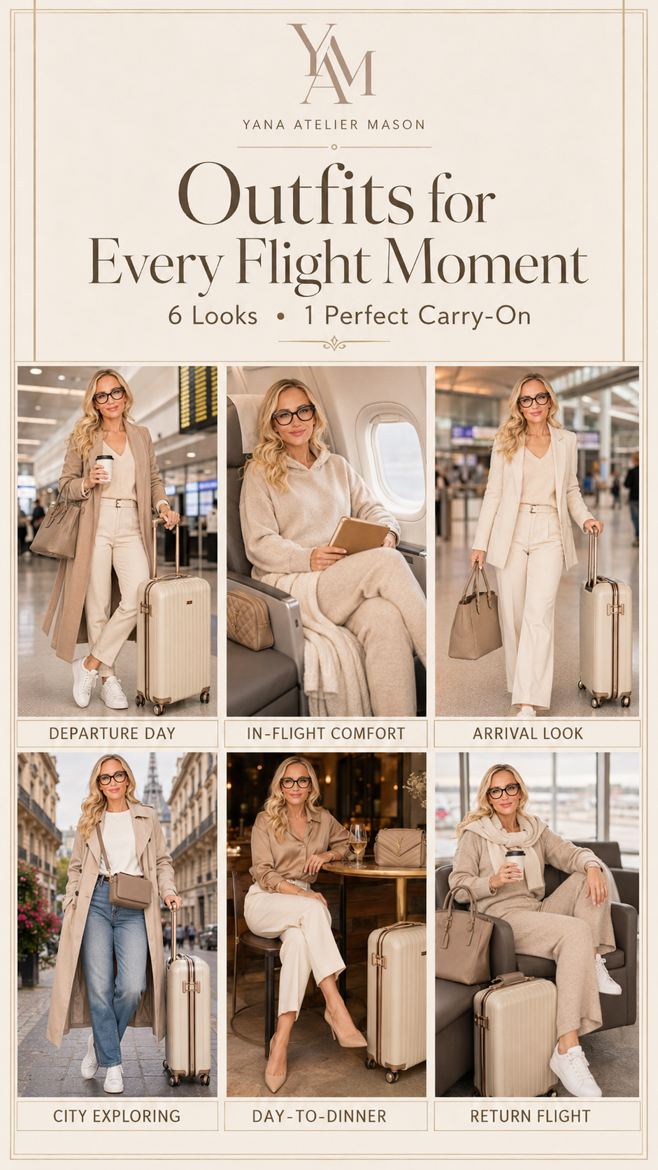 Carry-On Capsule Wardrobe Guide | Travel Outfit & Packing Style Guide