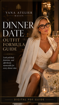 Dinner Date Outfit Formula Guide | Elegant Date Night Outfits, Feminine Dinner Style, Chic Evening Looks, Luxury Women’s Digital Fashion PDF Guide