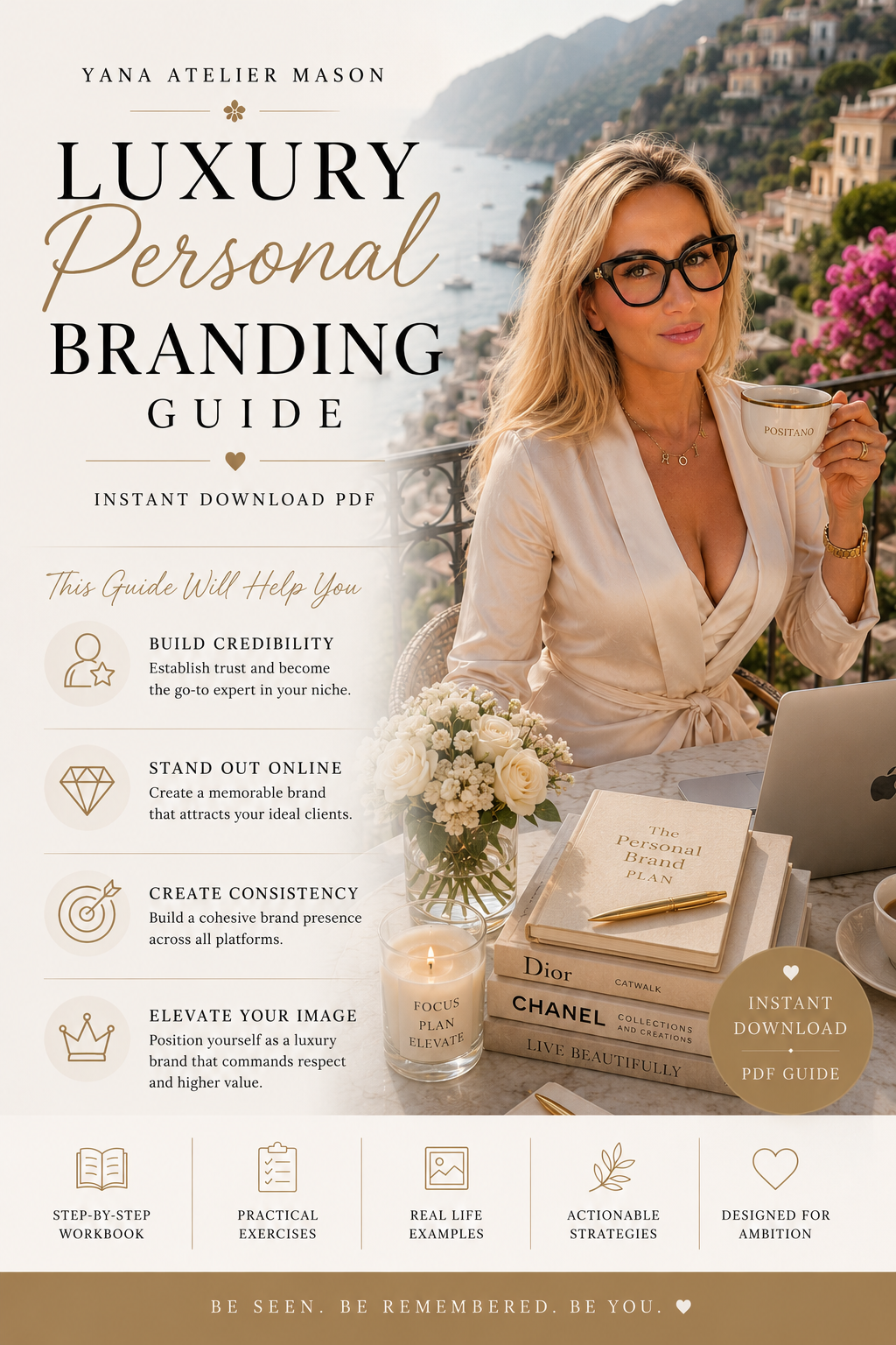 Personal Branding Guide | Build Your Personal Brand & Online Presence | Entrepreneur Branding Workbook | Instant PDF Download