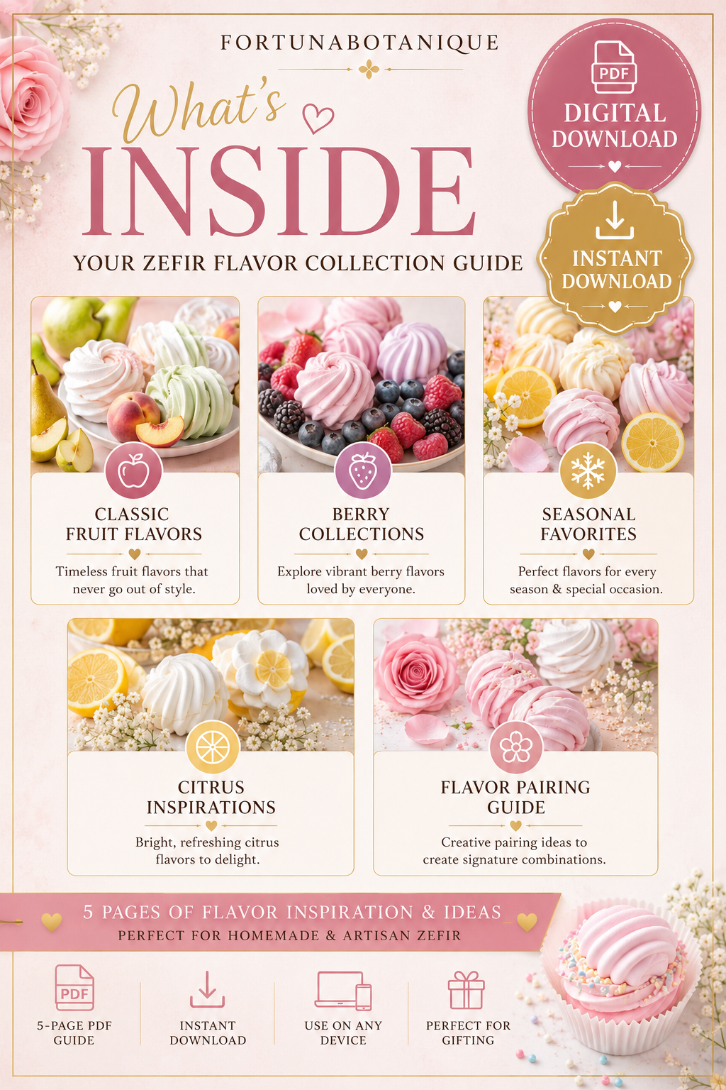 Luxury Zefir Flavor Collection Guide | Premium Flavor Combinations & Pairing Ideas | PDF Recipe Inspiration for Zefir Artists