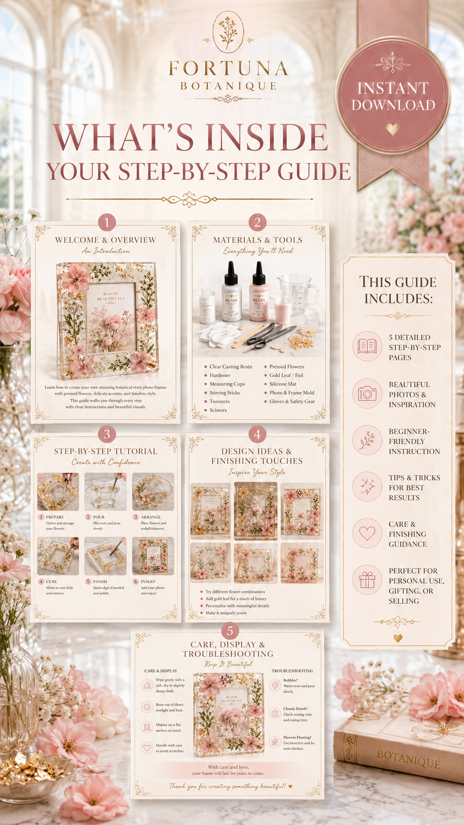 Resin Photo Frame Tutorial Guide for Beginners