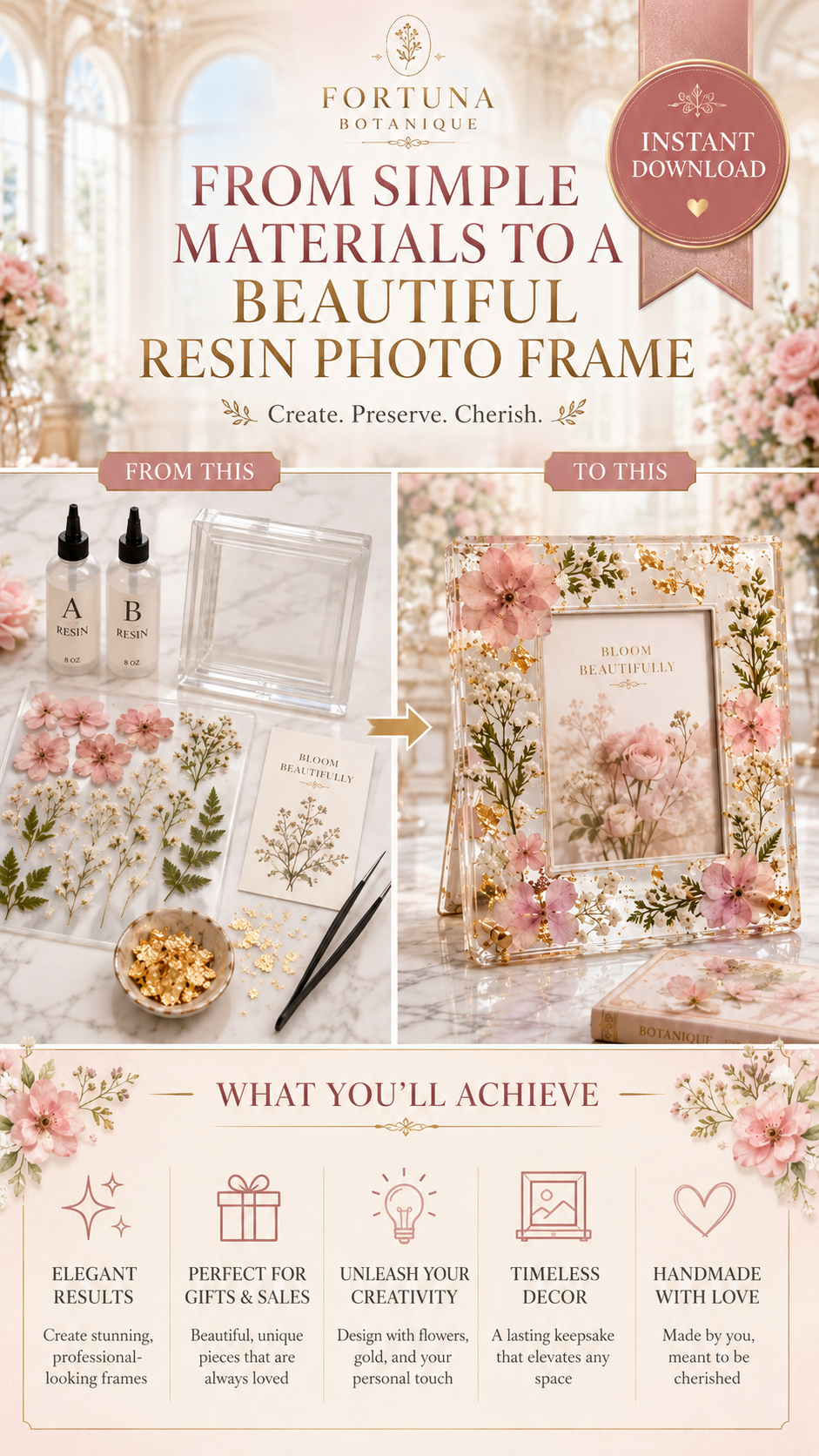 Resin Photo Frame Tutorial Guide for Beginners