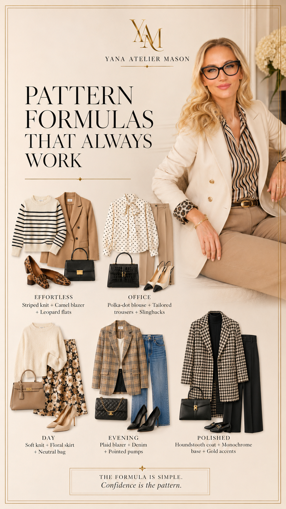 Print & Pattern Mixing Guide | Women’s Style Guide for Stripes, Florals, Plaid & Animal Print