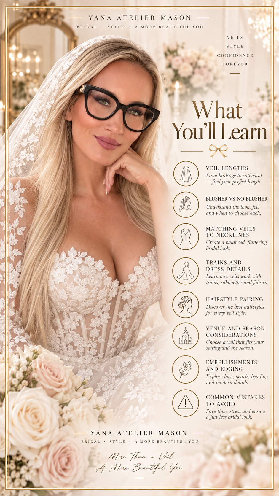 Wedding Veil Guide | How to Choose the Perfect Veil for Your Bridal Look