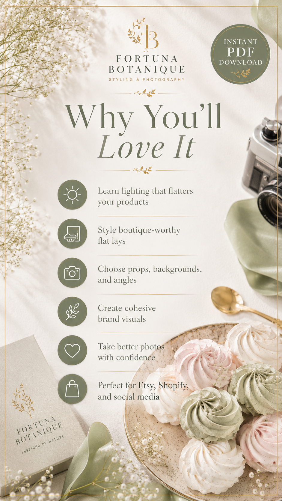 Zefir Photography & Styling Guide | Product Photography, Lighting, Props & Composition for Zefir Flowers