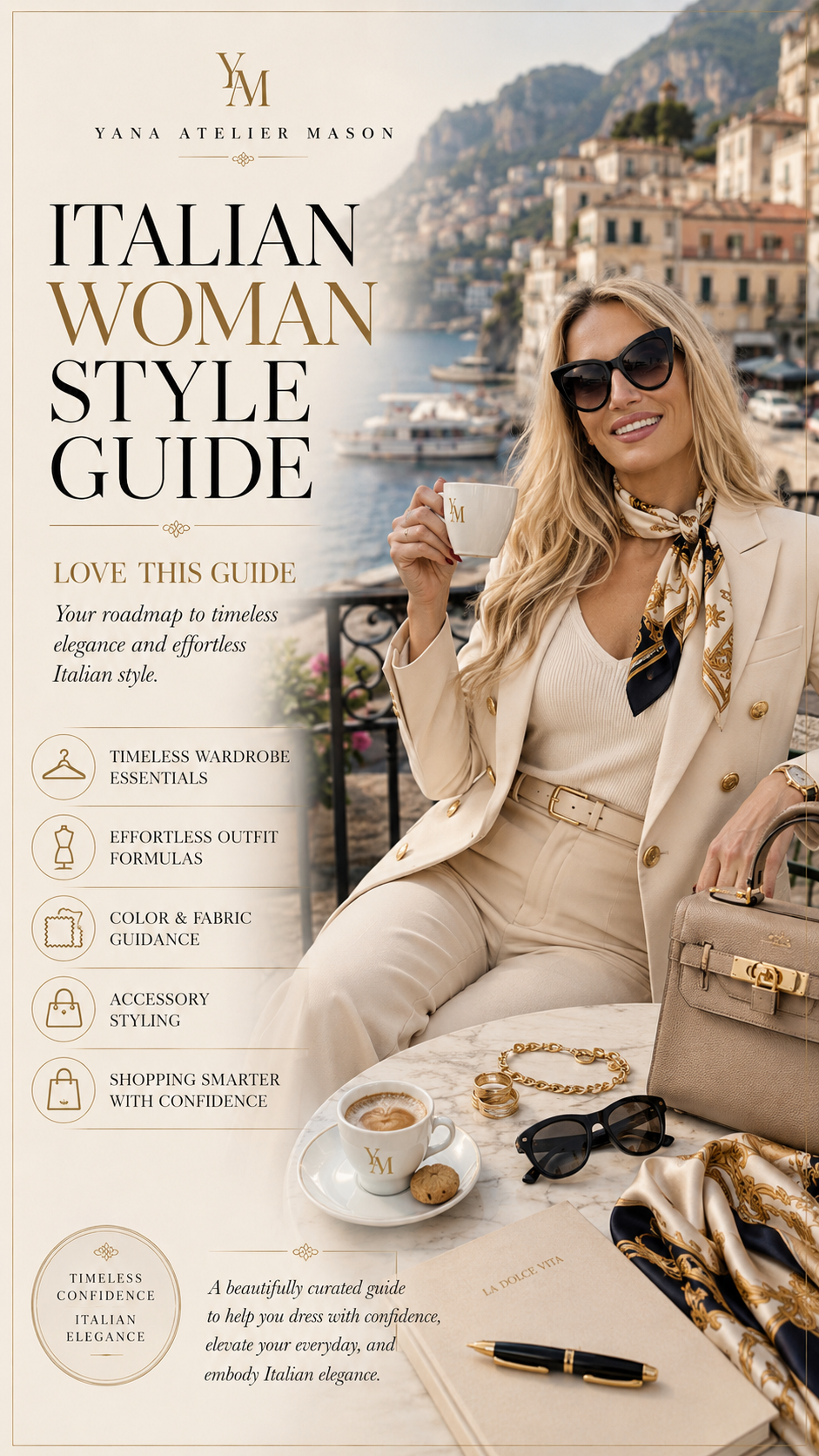 Italian Woman Style Guide | Digital PDF