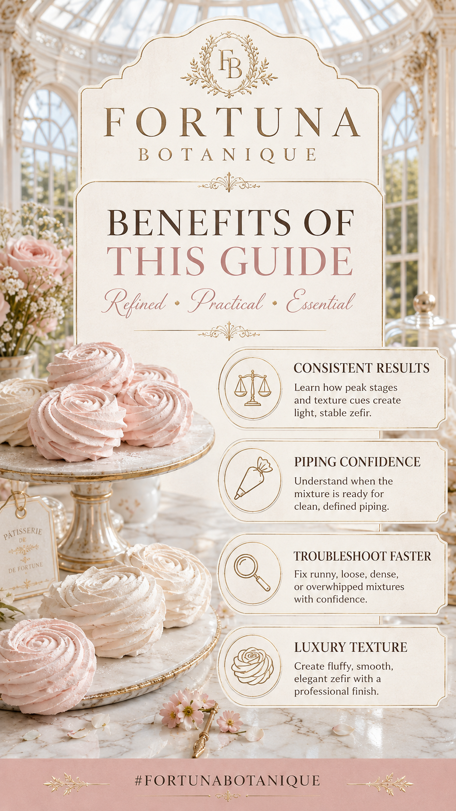 Perfect Zefir Consistency Guide | Zefir Texture, Piping & Troubleshooting Digital Guide