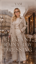 Elegant Rainy-Day Dressing Style Guide | Chic Rainwear, Layering & Polished Outfit Formulas | Digital Fashion Guide